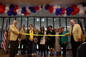 On Friday, April 12th, 2024, Mission Promise Kept (led by Executive Director Elizabeth Herrera) and Stephens College celebrated the grand opening of a new resource center for veterans on campus with a ribbon-cutting ceremony.