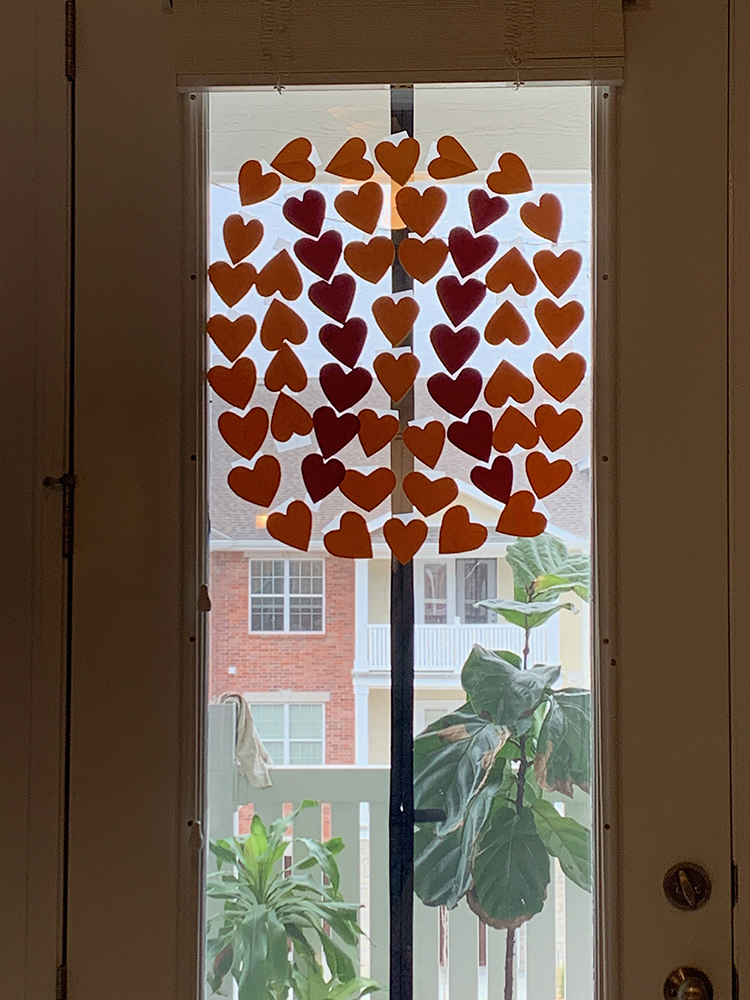Window at home of Emily Kingsolver